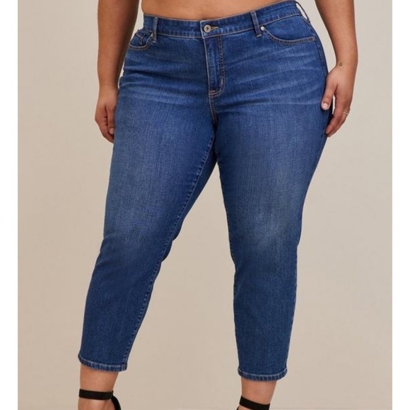Torrid Perfect Skinny Ankle Vintage Stretch Jeans Mid Rise Denim Jeans Size 12R - Picture 11 of 11